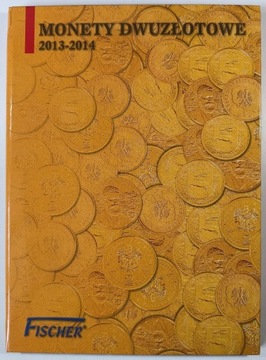 Klaser z monetami 2 złote GN 2013-2014  Fischer.