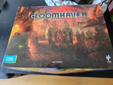 Gloomhaven PL + Insert + Zestaw naklejek resetujących