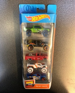 Hot Wheels zestaw 5 szt. Nowy