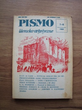 Pismo Literacko-Artystyczne nr 7-8/1989