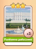 Coin Master Fontanna Pałacowa 1 karta 