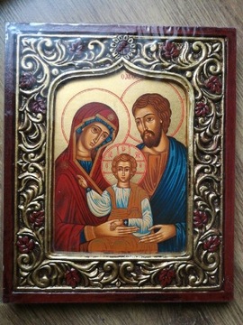 Ikona bizantyjska Święta Rodzina