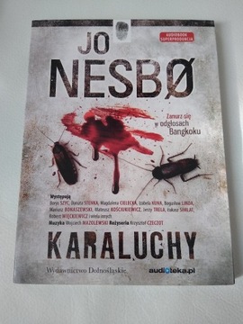 Jo Nesbo Karaluchy audiobook stan idealny 