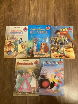 Książki Disney kolekcja Toy Story Krolewna Sniezka i inne