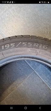 Sprzedam opony zimowe  195/55 R16