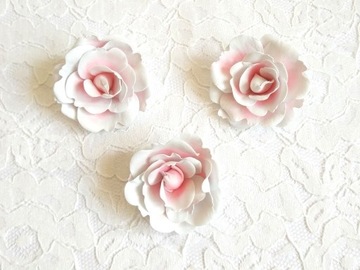 Róża - kwiaty foamiran handmade.
