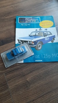 Fiat 125p MILICJA 1/43 Deagostini