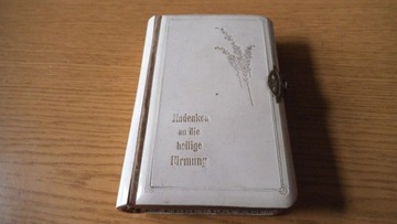 Książeczka komunijna austriacka przedwojenna 1911