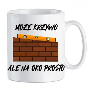 kubek może krzywo ale na oko prosto 