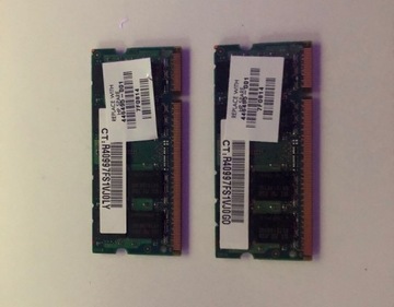 Pamięć RAM 1024Mb x2 DDR2-666 Samsung