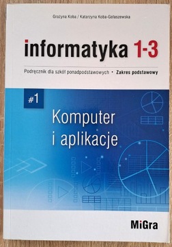 Informatyka 1-3, podręcznik, Część 1 i 2