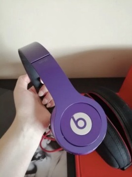 Słuchawki Beats Solo HD fioletowe