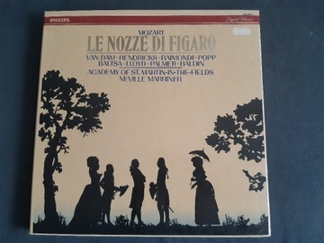 Mozart Le Nozze Di Figaro Marriner Philips BOX 3LP