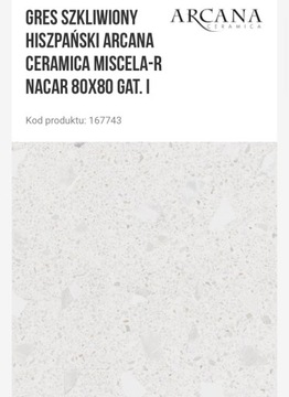 Gres szkliwiony Arcana Ceramica Miscela 80x80