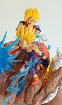 Figurka Dragon Ball Z Goku i Gohan SSJ NOWA 14.5cm