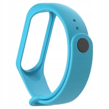 SILIKONOWA OPASKA PASEK XIAOMI Mi Band 4 NIEBIESKA