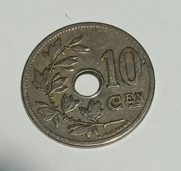 10 cent 1905r. Belgia