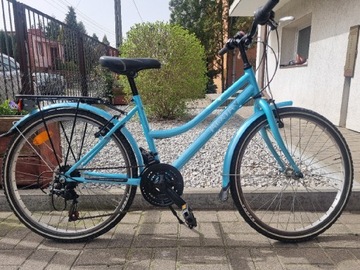 Rower niebieski 24"