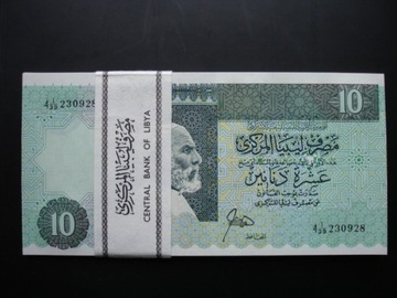 Banknot 10 Dinarów Libia