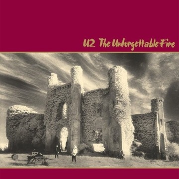 U2 'The Unforgettable Fire' (LP, burgund)