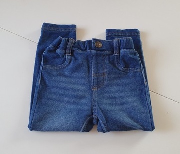 Spodnie miękki Jeans H&M roz. 86