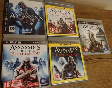 Assassin's Creed - seria 5 gier na PS3