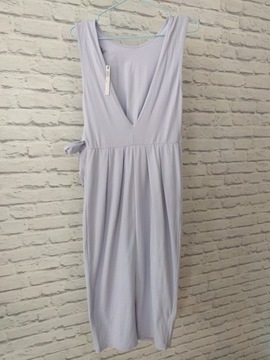 Nowa sukienka ASOS M/L/XL bawełna pastelowy fiolet