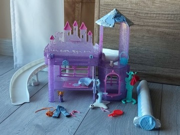 Polly pocket Hotel Zimowe Szaleństwo + akcesoria 