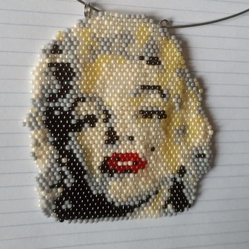 Naszyjnik Marilyn Monroe 