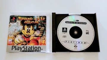 PlayStation game Mickey Mouse gra z hologramem