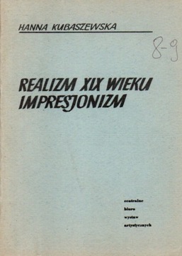 Realizm XIX wieku Impresjonizm CBWA