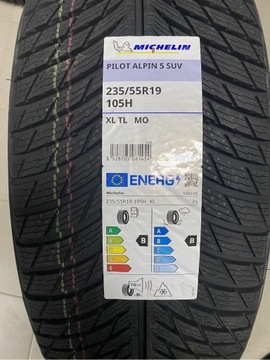 Opony zimowe Michelin Pilot Alpin 5 235/55R19