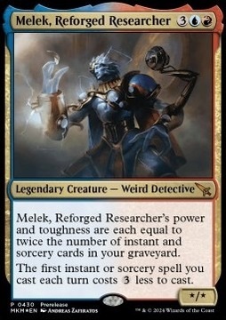 MTG Magic - Melek, Reforged Researcher FOIL