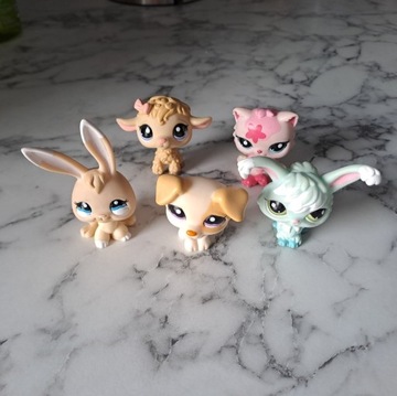 Littlest pet shop - 5 figurek LPS