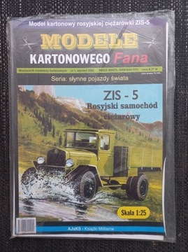 Modele Karton. Fana 2002\01 Samochód ZIS-5