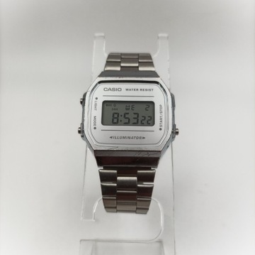 Zegarek CASIO A168WE Vintage Cyfrowy Okazja!