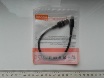 Kabel USB-C 25cm, 100W, Toocki TQ-X12, Fast Charge