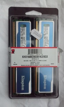 pamiec ram KINGSTON HYPERX DDR3 1600Mhz 8gb INTEL 