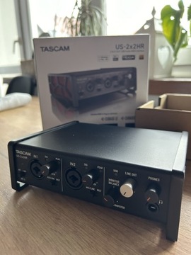 Interfejs audio Tascam US-2x2HR nowy gwarancja 