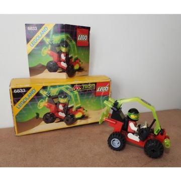 LEGO LEGOLAND POJAZD KOSMICZNY NUMER 6833 +PUDEŁKO