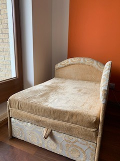 fotel-sofa-łózko-kanapa- rozkładana -50% WYGODNA