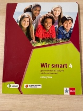 Wir Smart 4 j.niemiecki dla kl.VII - Podręcznik
