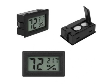 Mini termometr elektroniczny cyfrowy higrometr LCD