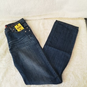 Spodnie jeans dziewczęcze 158 cm