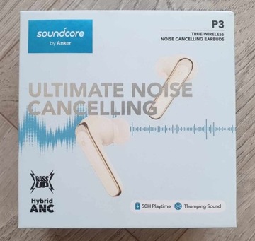 Anker Soundcore Life P3 Złote Nowe Kupione 30.10