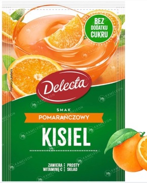 Kisiel pomarańczowy Delecta 38 g