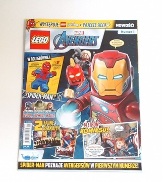 Lego Marvel Avengers - Komiks+2 Plakaty+Łamigówki