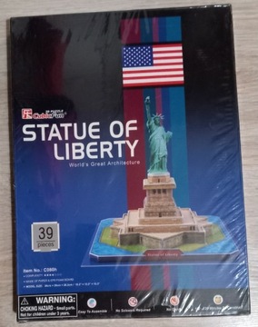 Statue of Liberty - puzzle 3d