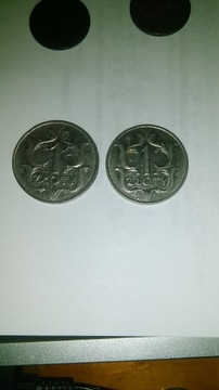 1 ZŁOTYCH 1929 ERROR