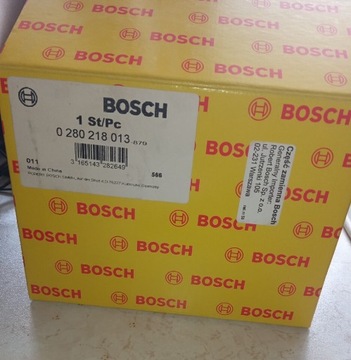 Przepływomierz powietrza Bosch 0280218013